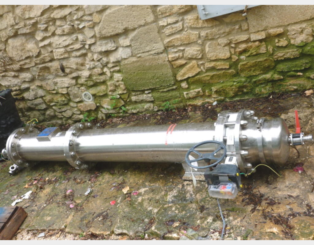 Filtre TMF INOX 316L Volume : 125 litres