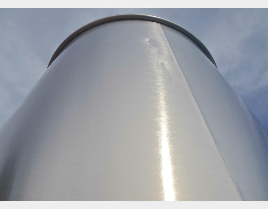304 stainless steel tank - Model SPABP2800 - Curved bottom - Floating hat