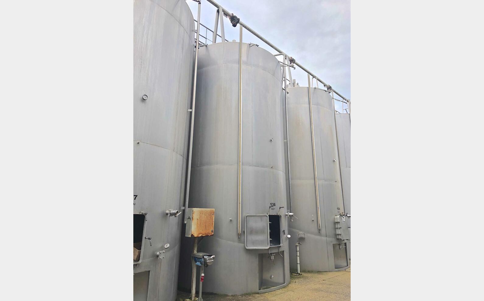 cuve stockage inox Ann&eacute;e : 1999 Marque : RURALINOX