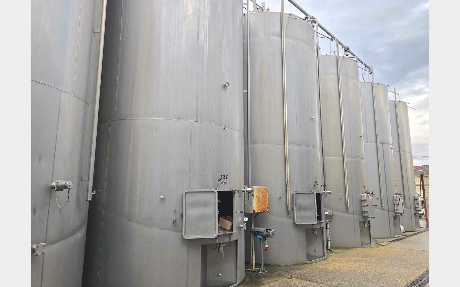 cuve stockage inox Ann&eacute;e : 1999 Marque : RURALINOX