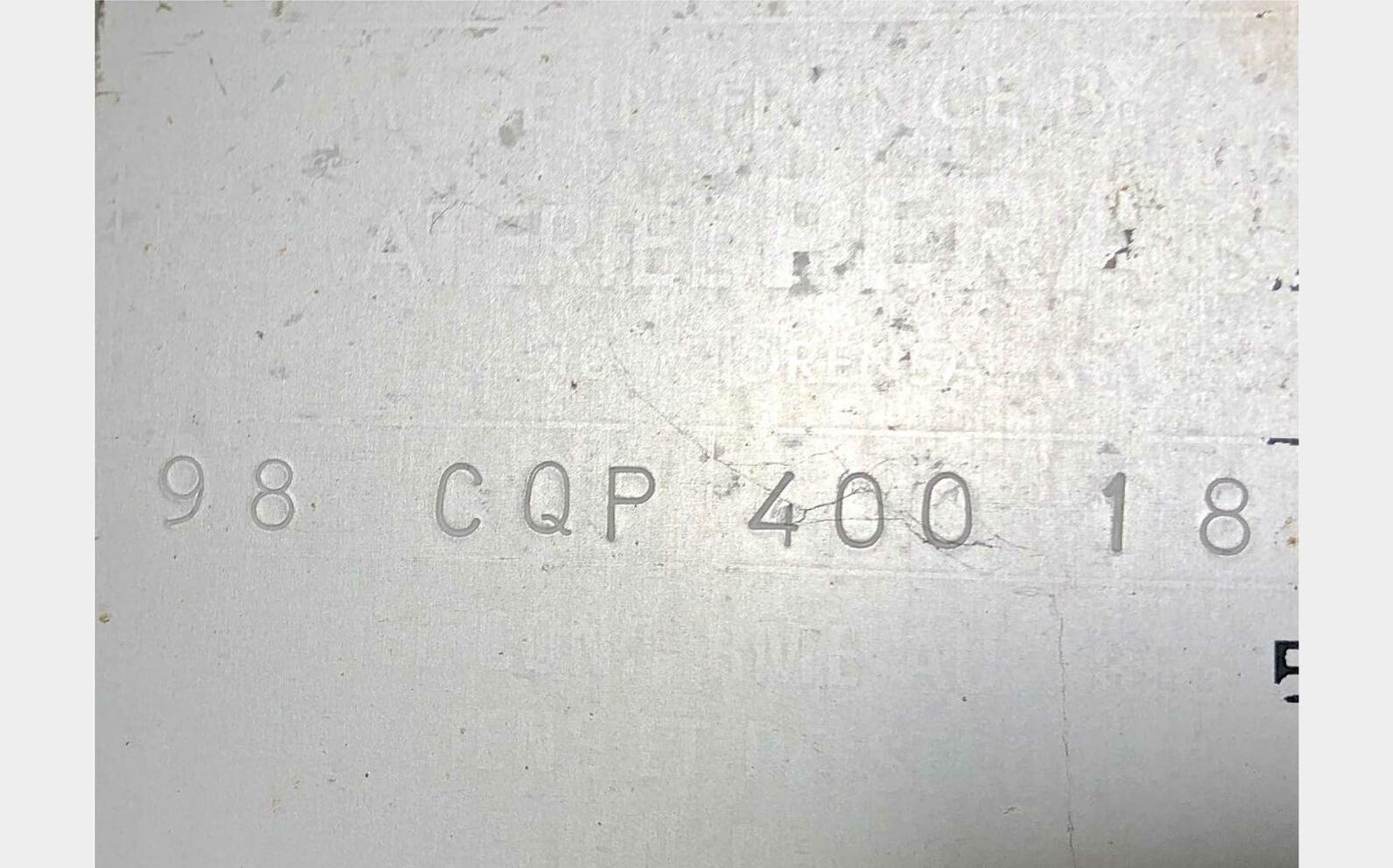 Conquet inox avec vis acier
