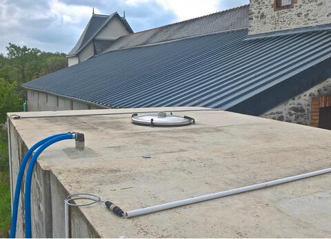 Cuve BETON - Volume : 80 HLS (8000 litres)