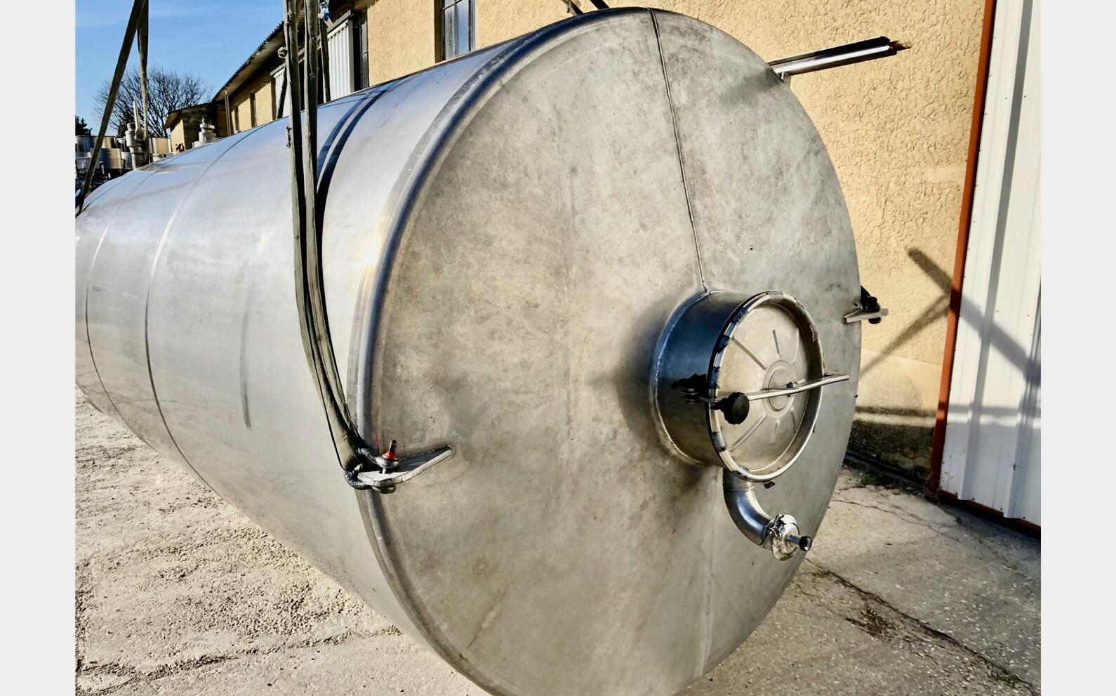 Stainless steel tank 80 HL (8 000 liters) CIVIDAC