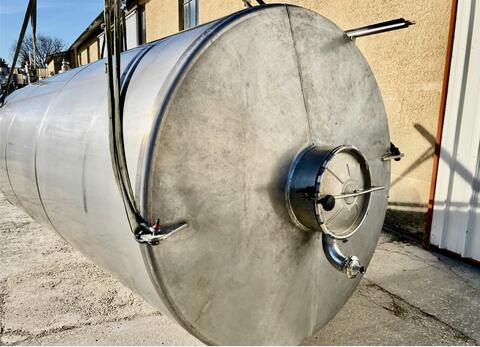 Stainless steel tank - Conical bottom on legs