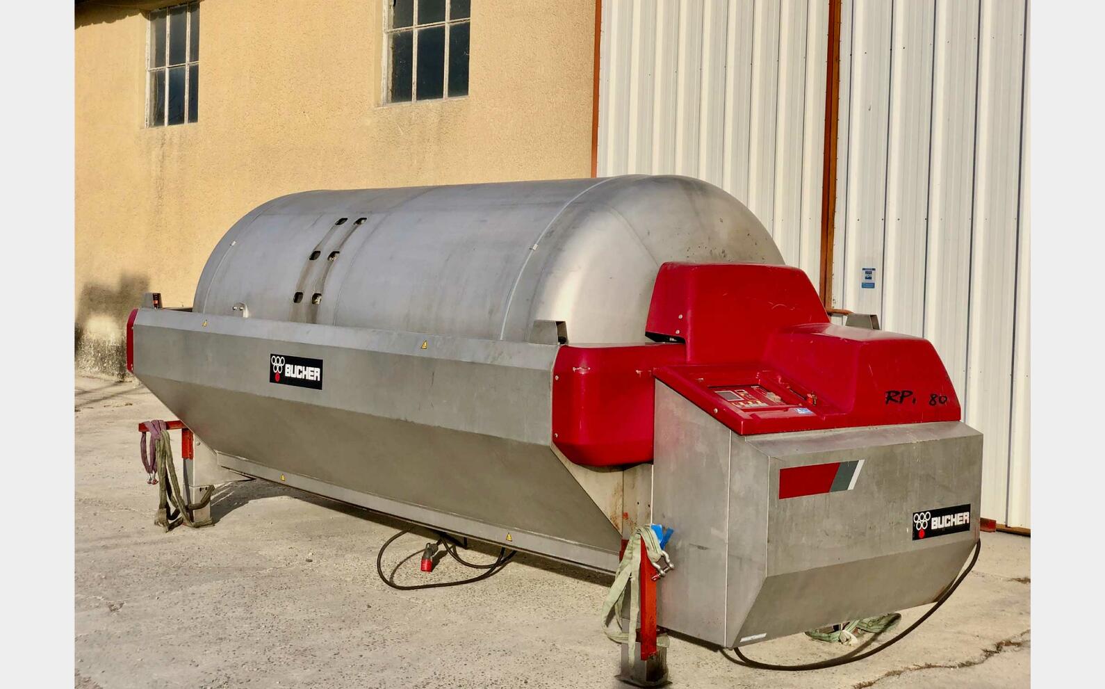Pressoir - RPF80 - Cage ferm&eacute;e 80 HL BUCHER