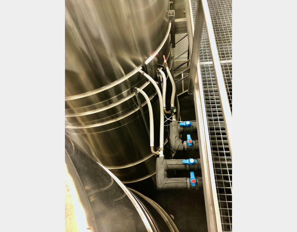 Cuve inox 316L - Tronconique