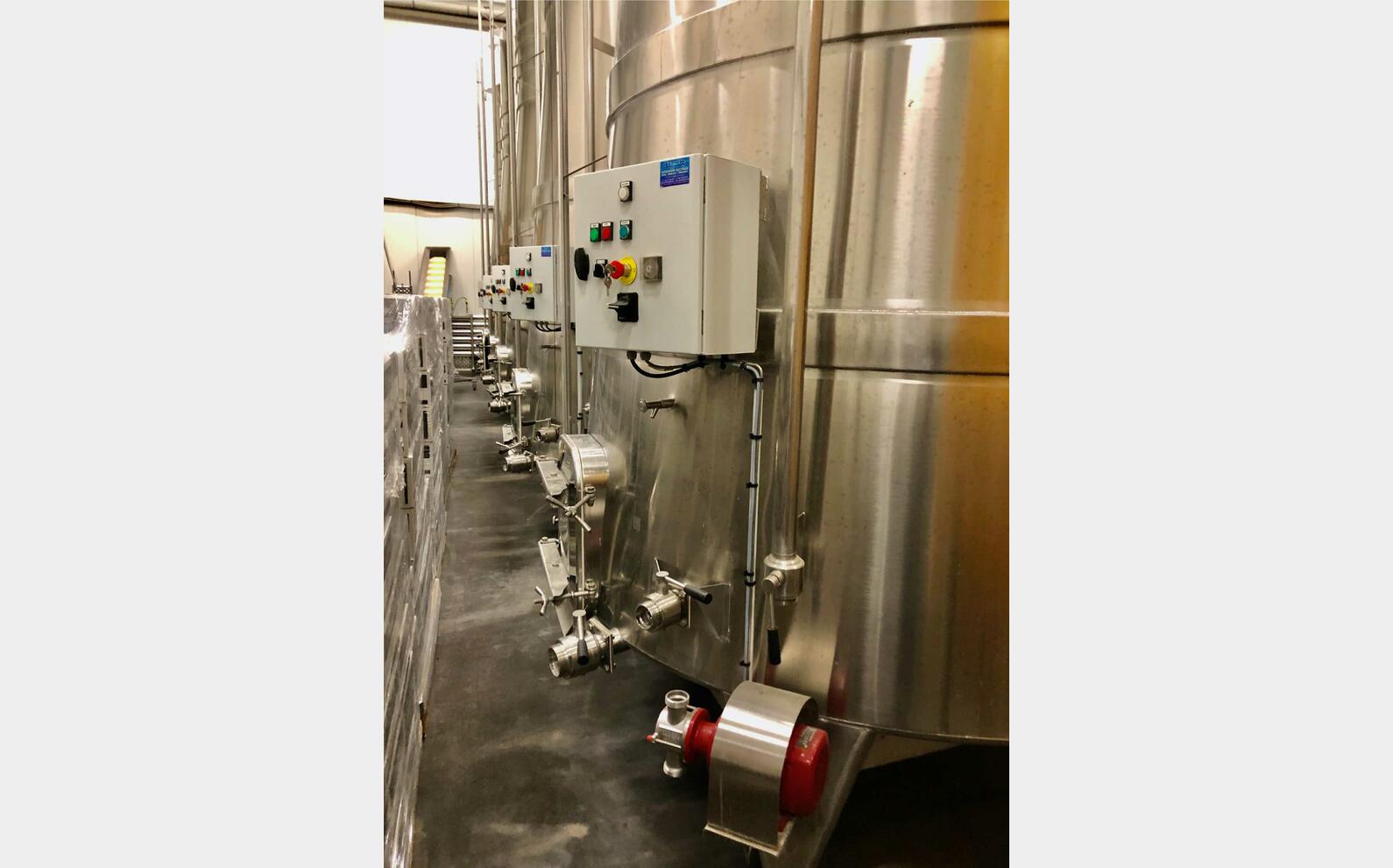 Stainless steel tank 304 - Tronconical 150 HL (15 000 liters) DABRIGEON