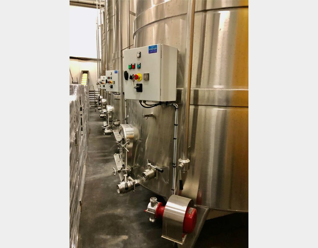 Cuve inox 316L - Tronconique