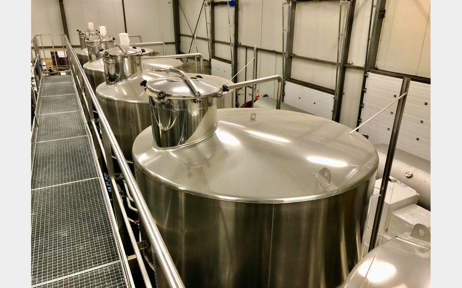 Cuve inox 316L - Tronconique 149 HL (14 900 litres) DABRIGEON