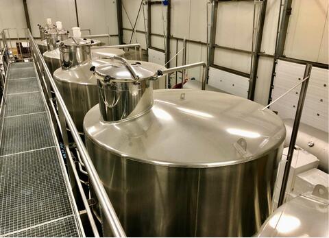 Stainless steel tank 304 - Tronconical 150 HL (15 000 liters) DABRIGEON