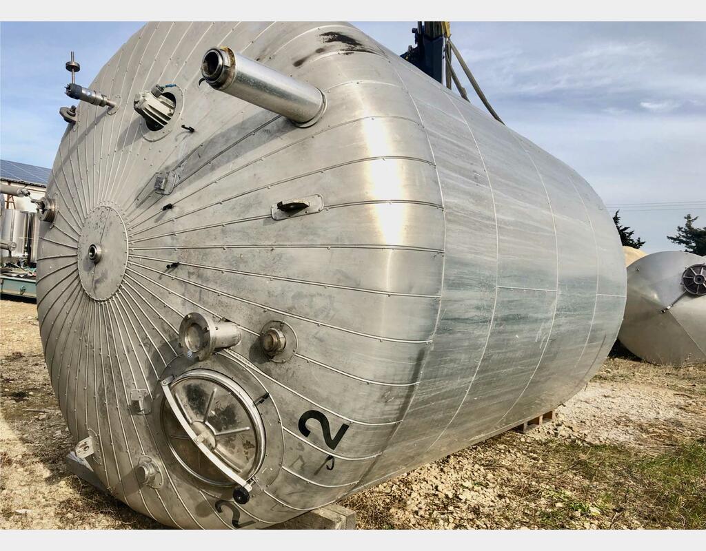Stainless steel tank - Insulated 200 HL (20 000 liters)