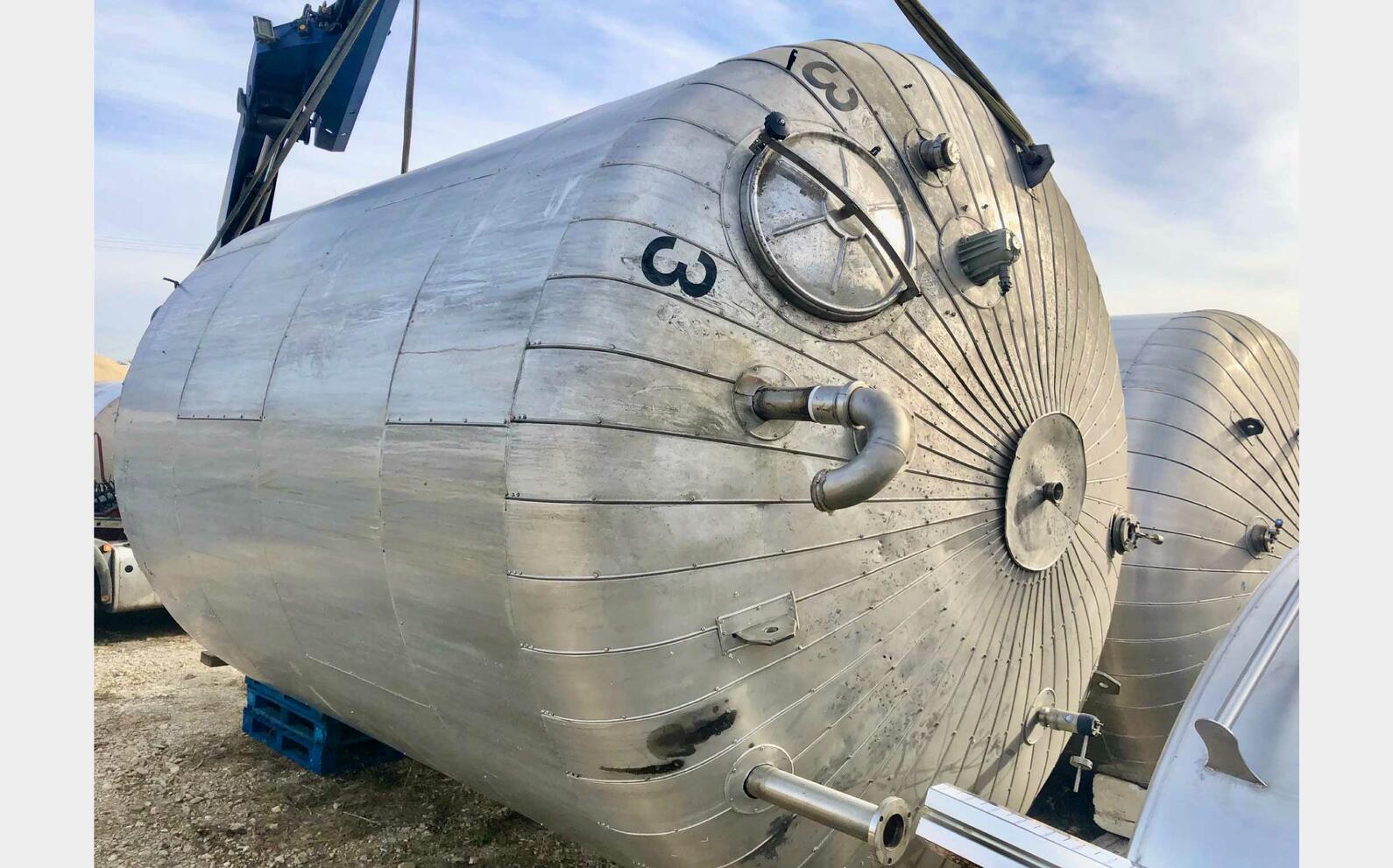 Cuve inox 316L - Isol&eacute;e 210 HL (21 000 litres)