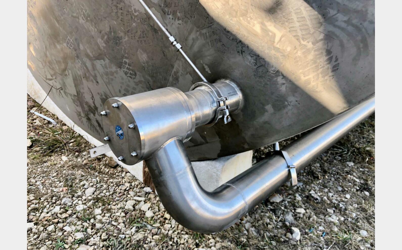 316L stainless steel tank - Isothermal 450 HL (45 000 litres) ETA