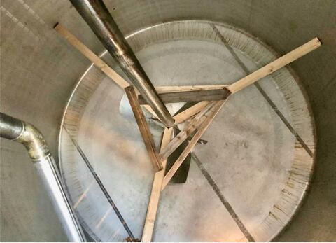 316L agitated stainless steel tank - Double jacketed and insulated circuit