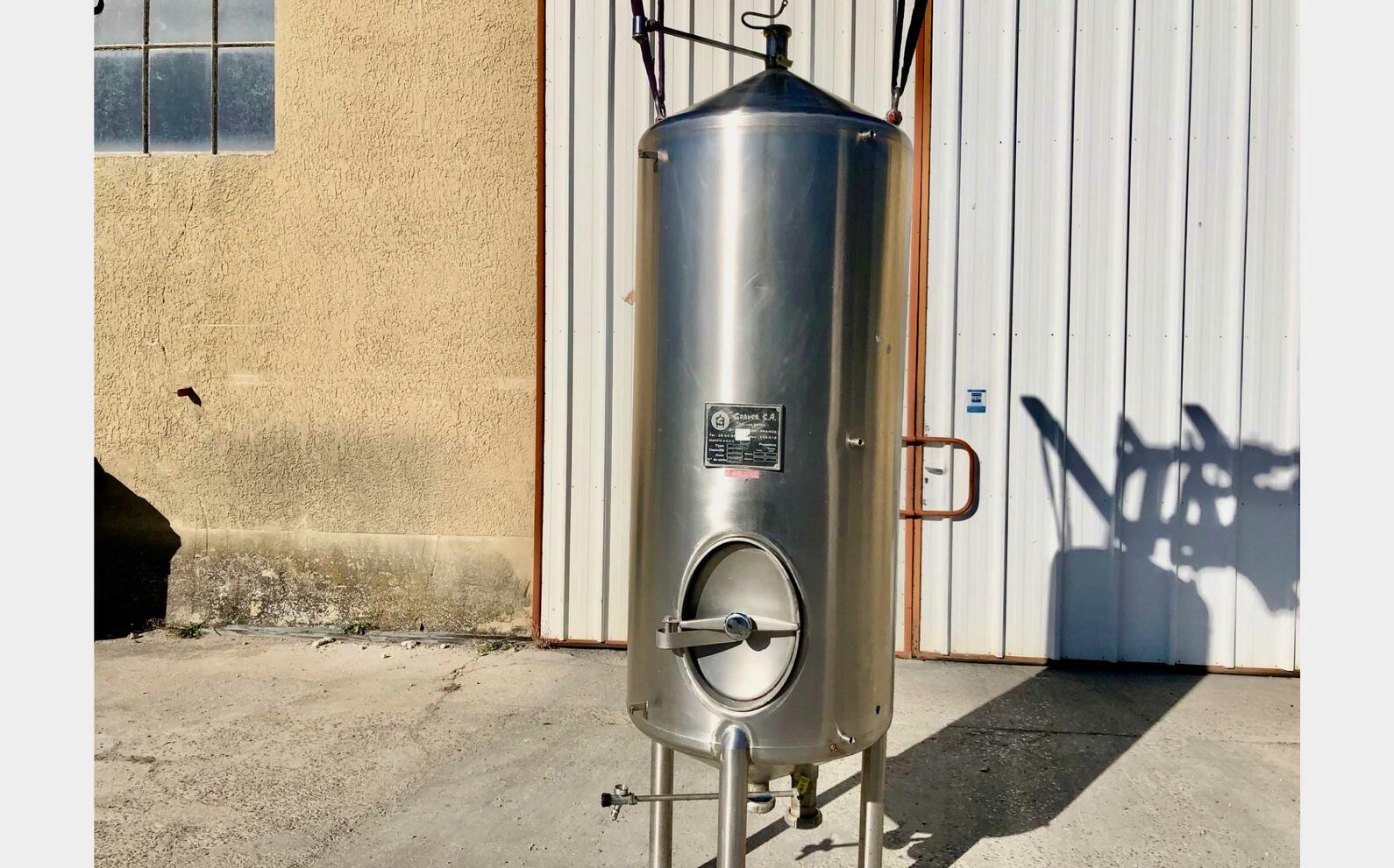Cuve inox - Stockage 9 HL (900 litres) GOAVEC