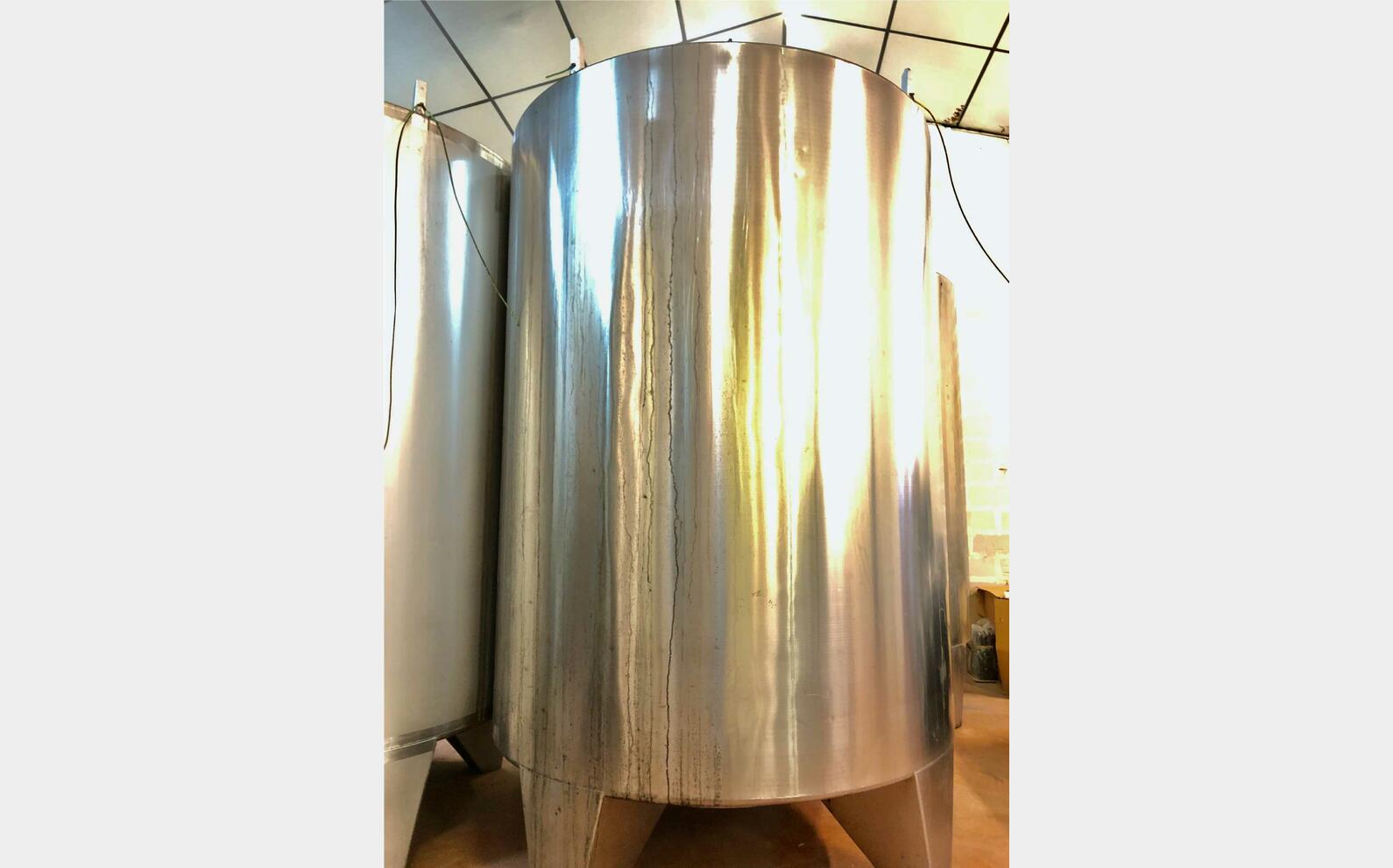 304 ss tank - Storage 135 HL (13 500 liters) RURALINOX