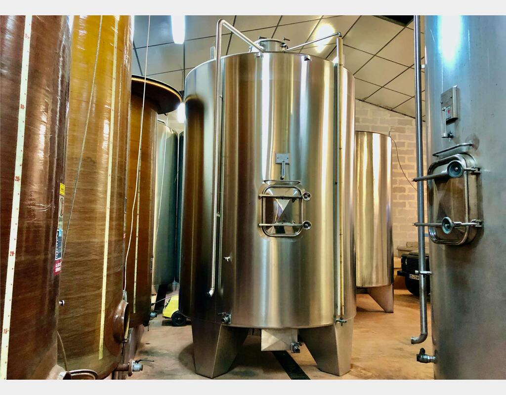 304 ss tank - Storage 135 HL (13 500 liters) RURALINOX