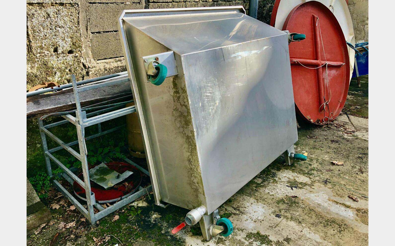 Bac &agrave; jus inox