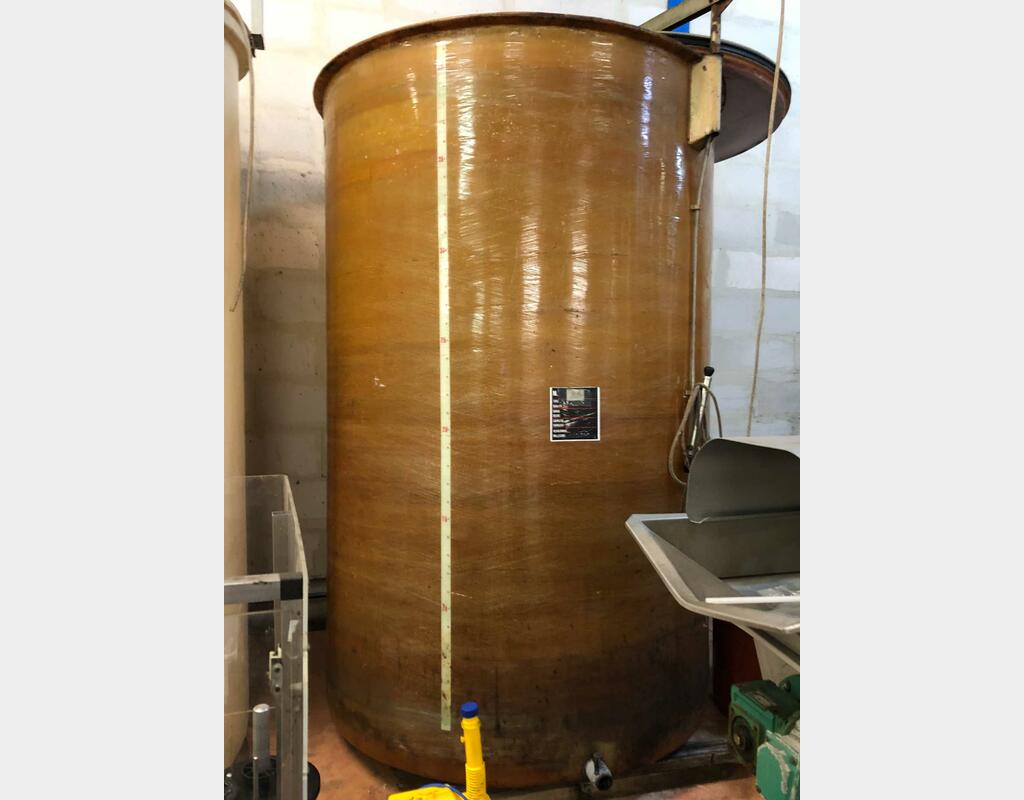 Fiberglass tank - Storage 40 HL (4 000 liters)