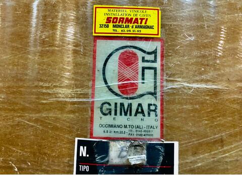 Cuve fibre - Stockage 70 HL (7 000 litres) GIMAR