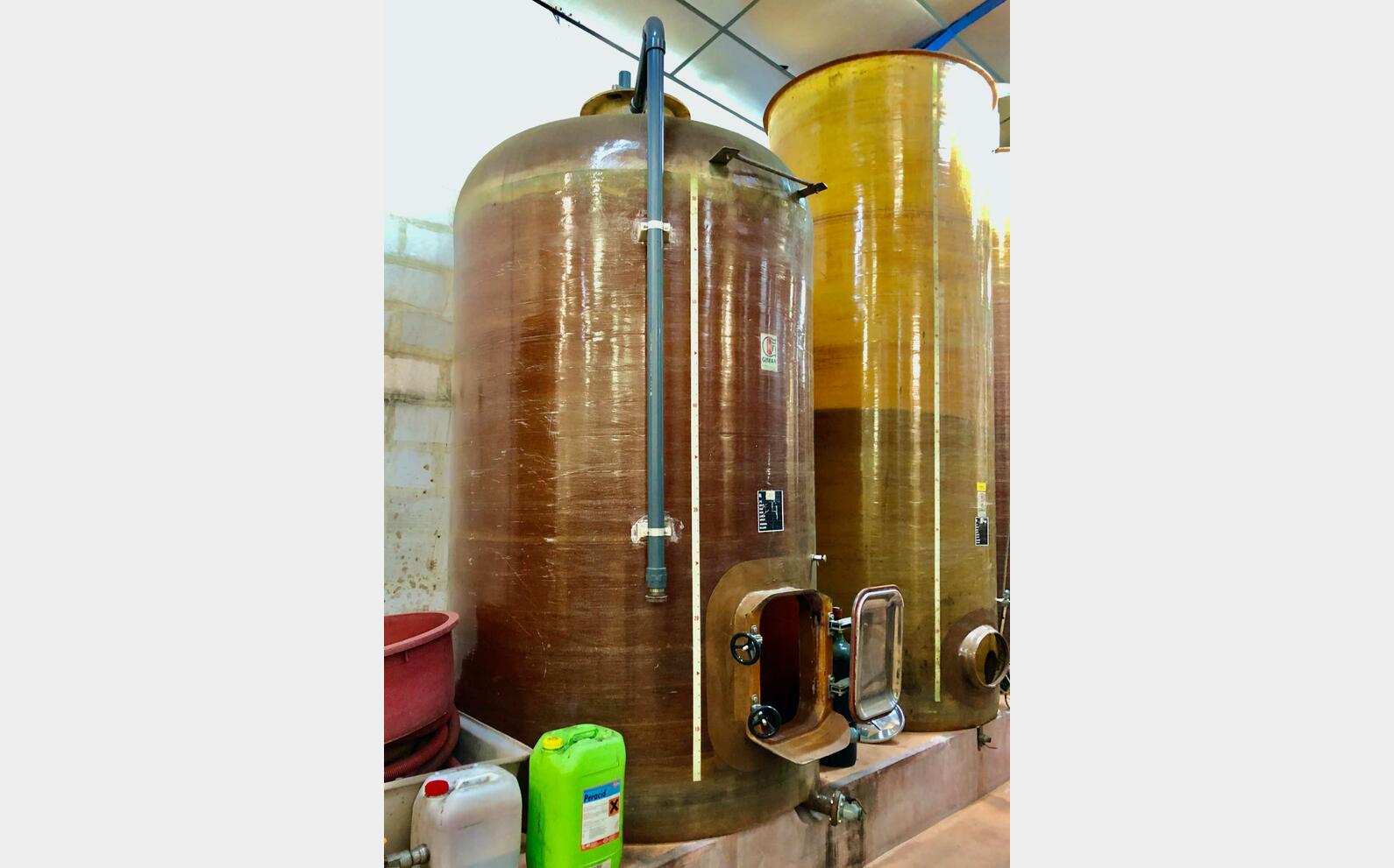 Cuve fibre - Stockage 60 HL (6 000 litres) GIMAR