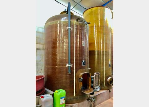 Fiberglass tank - Storage 60 HL (6 000 liters) GIMAR