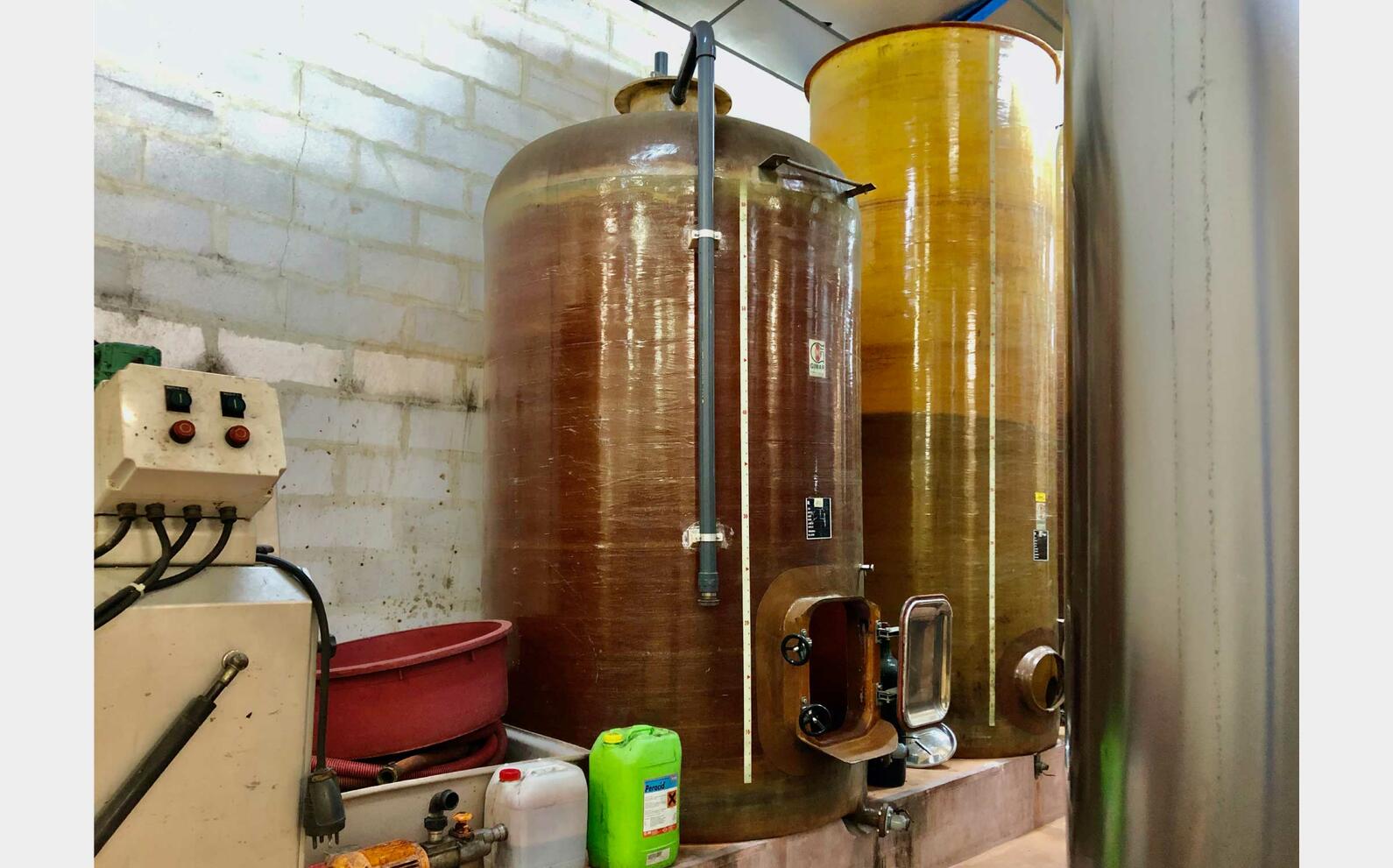 Fiberglass tank - Storage 60 HL (6 000 liters) GIMAR