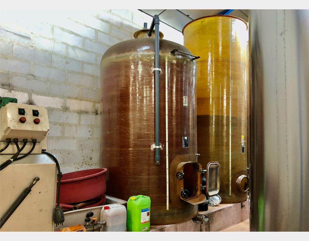 Cuve fibre - Stockage 60 HL (6 000 litres) GIMAR