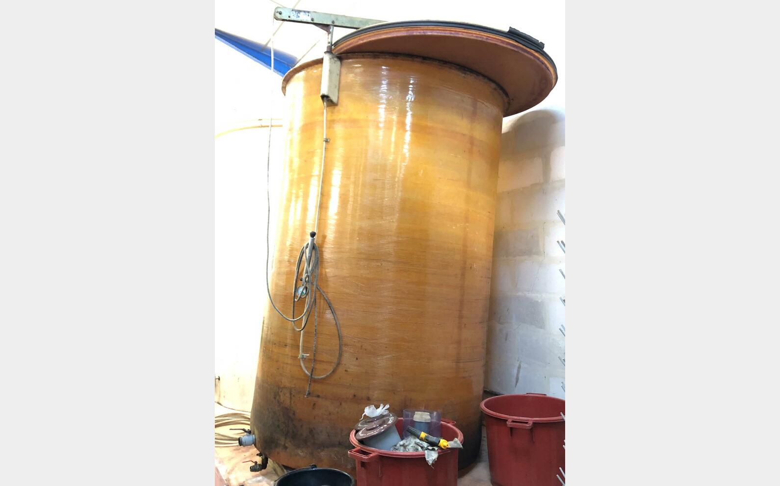 Fiberglass tank - Storage 40 HL (4 000 liters)