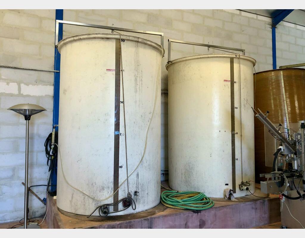 Cuve fibre - Stockage 50 HL (5 000 litres) STRATHYL