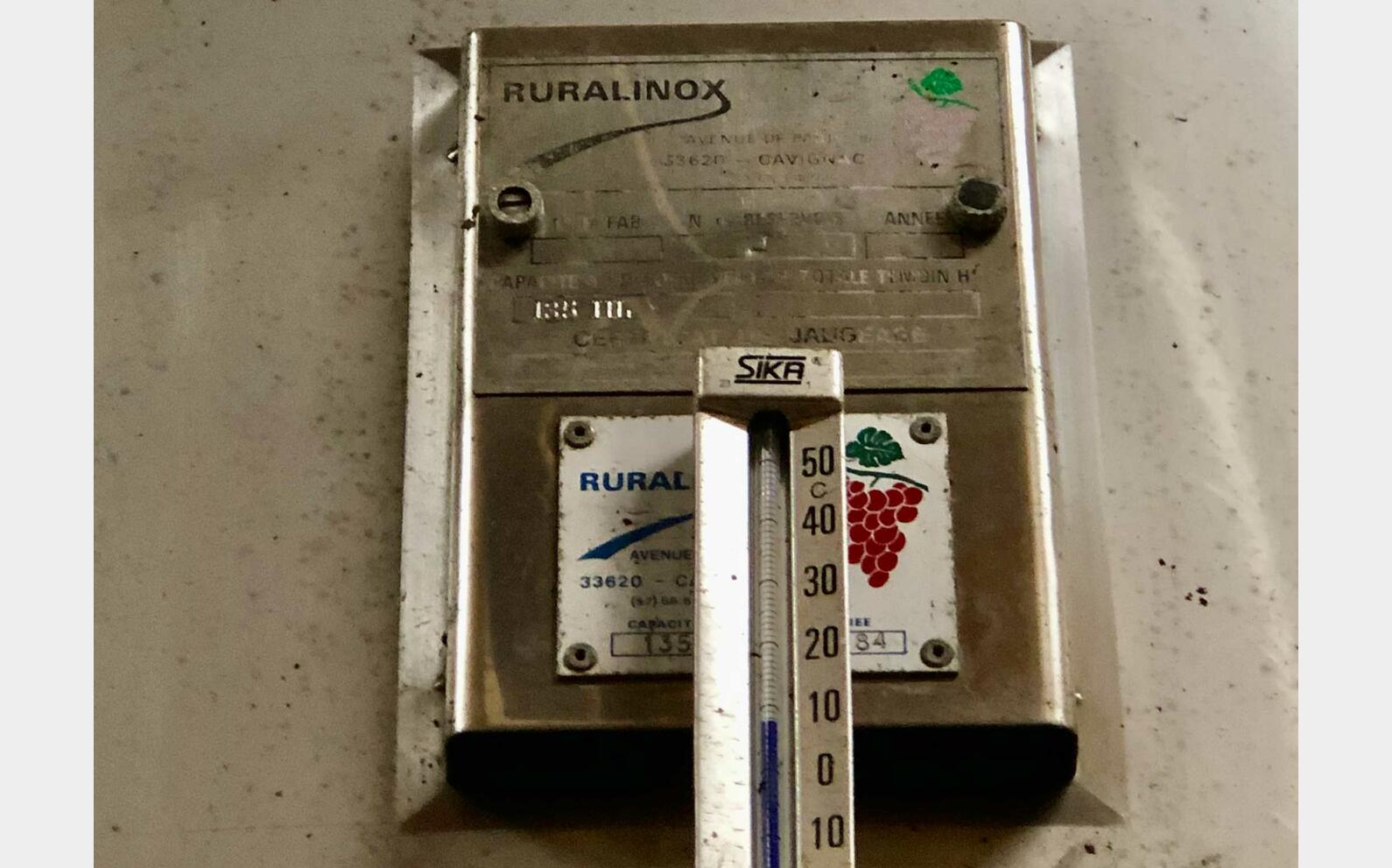 Cuve inox 304 - Stockage 135 HL (13 500 litres) RURALINOX