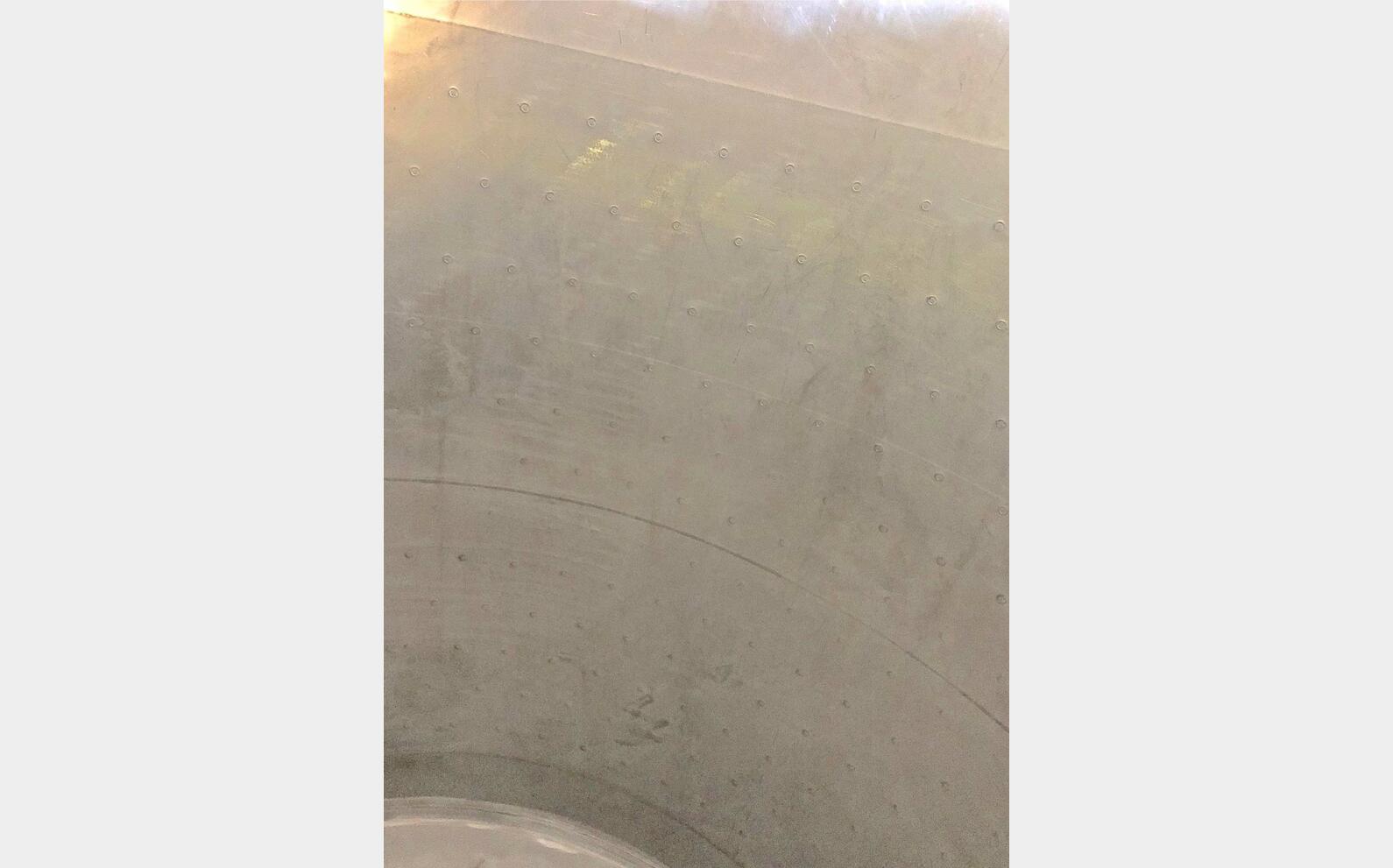 304 stainless steel tank - Cylindro-conical 12 HL (1200 litres) ARSILAC