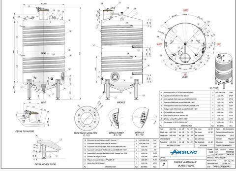 cuve  INOX 316L circuit coquill&eacute; MATERIEL NEUF