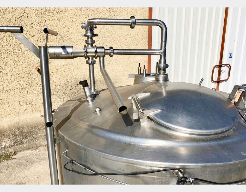 Cuve inox cylindrique - verticale ALFA LAVAL