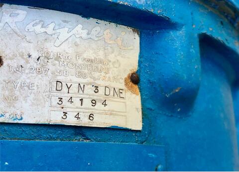 Cuve inox 316 - Agit&eacute;e 45 HL (4 500 litres) LEROY SOMER