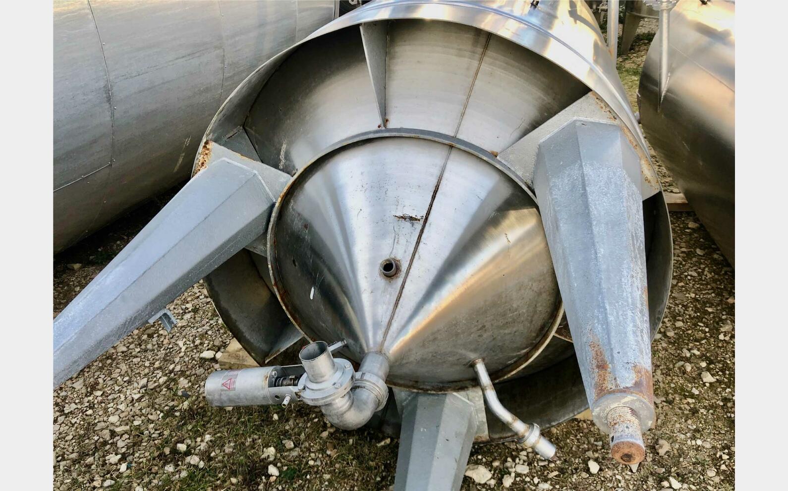 Stainless steel tank 316 45 HL (4 500 liters) LEROY SOMER