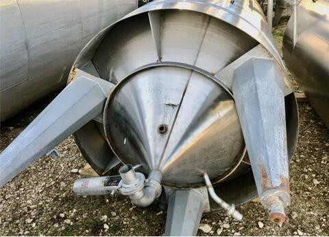 Stainless steel tank - Vertical on legs