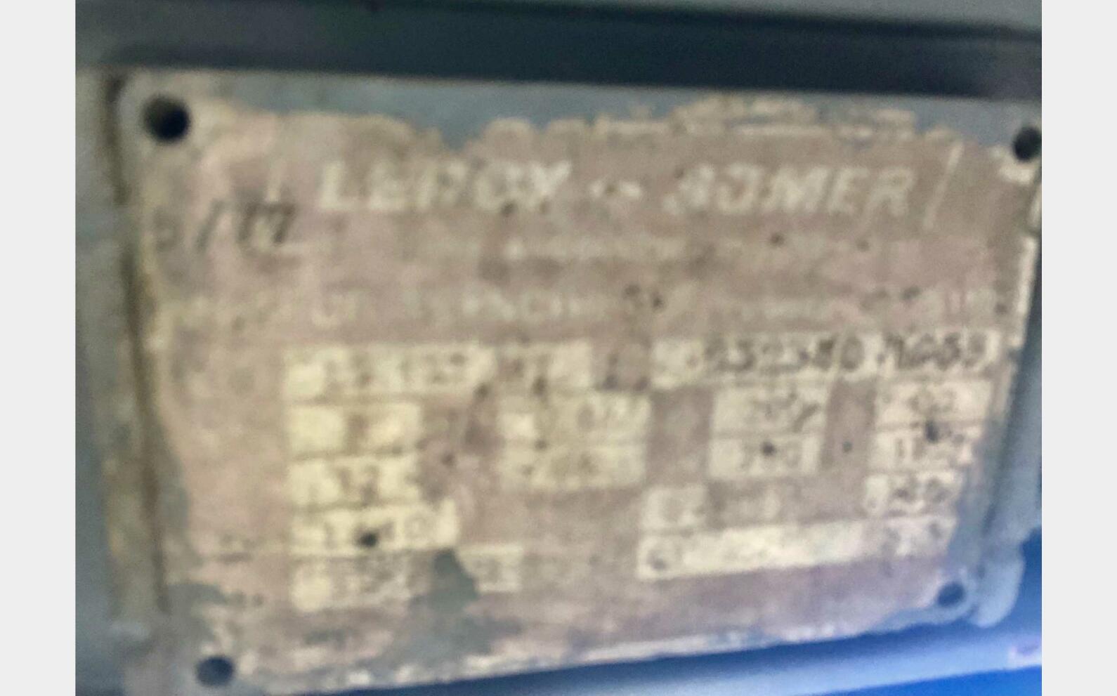 Cuve inox 316 - Agit&eacute;e 45 HL (4 500 litres) LEROY SOMER