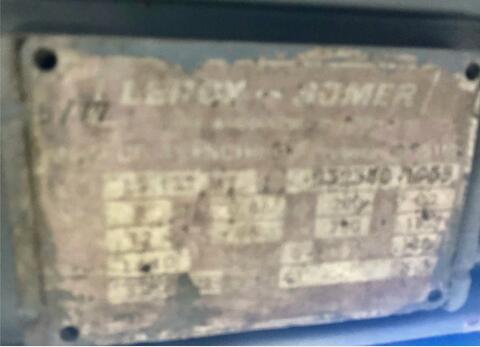 Cuve inox 316 - Agit&eacute;e 45 HL (4 500 litres) LEROY SOMER