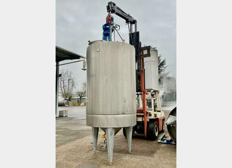 Stainless steel tank - Vertical on legs
