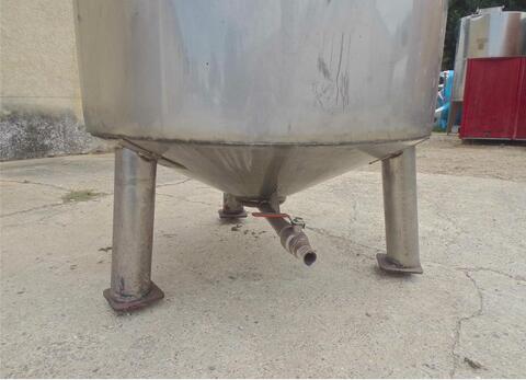 Cuve m&eacute;lange inox