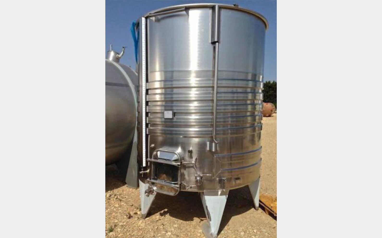 304 ss tank - Serpentine circuit 75 HL (7 501 Litres) ARSILAC