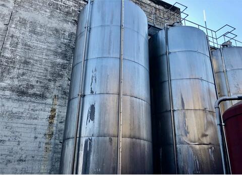 Stainless steel tank 304 - Vertical with flat bottom