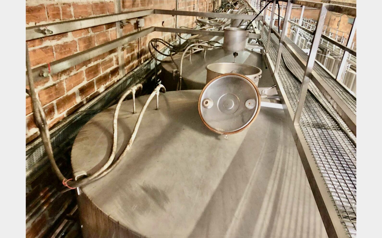 304 stainless steel tank 369 HL (36 900 liters)