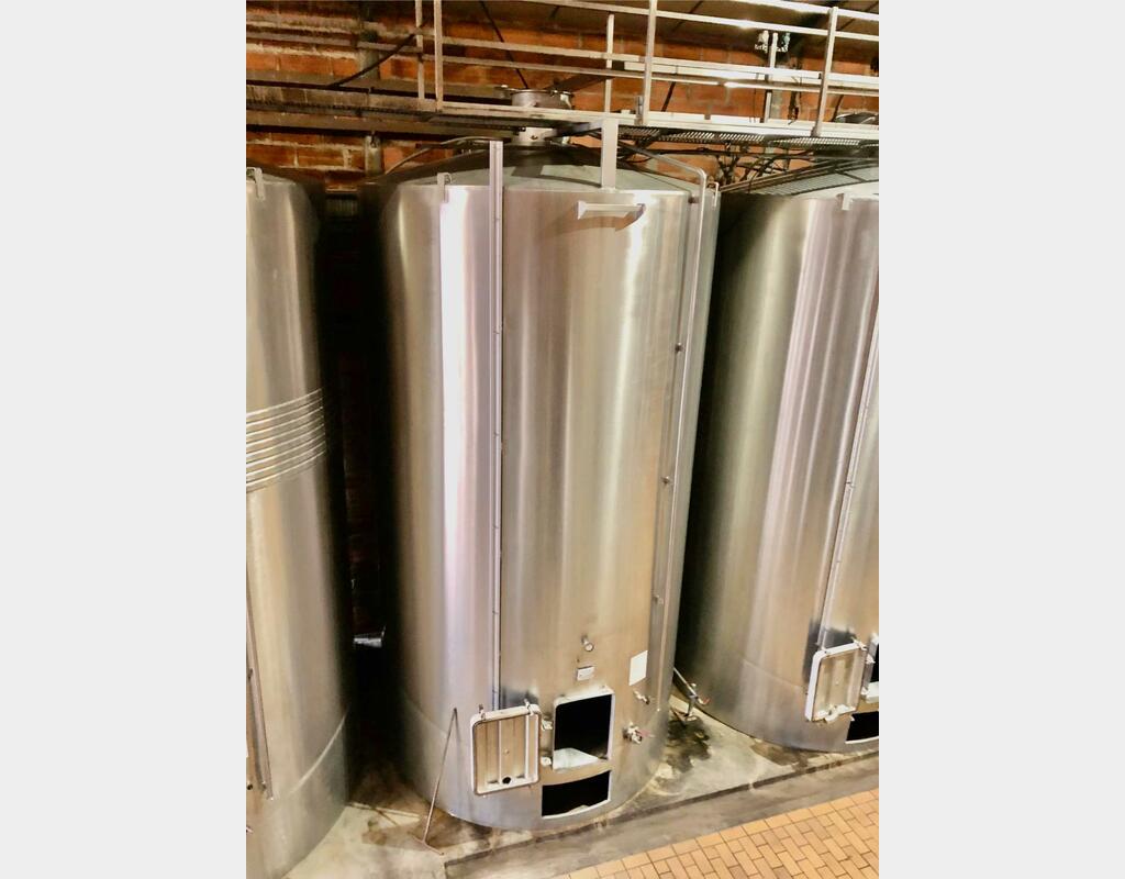 Cuve inox 304 - Fond incliné
