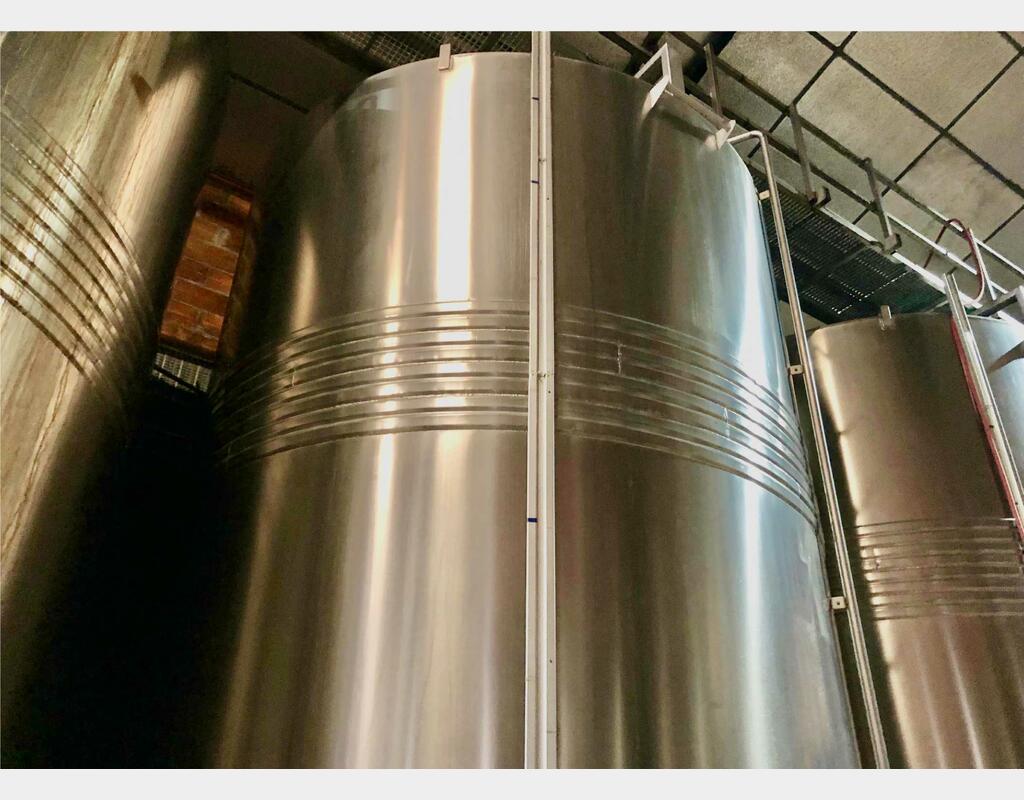 Cuve inox 304 - Fond incliné