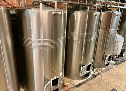 304 stainless steel tank - Sloping bottom