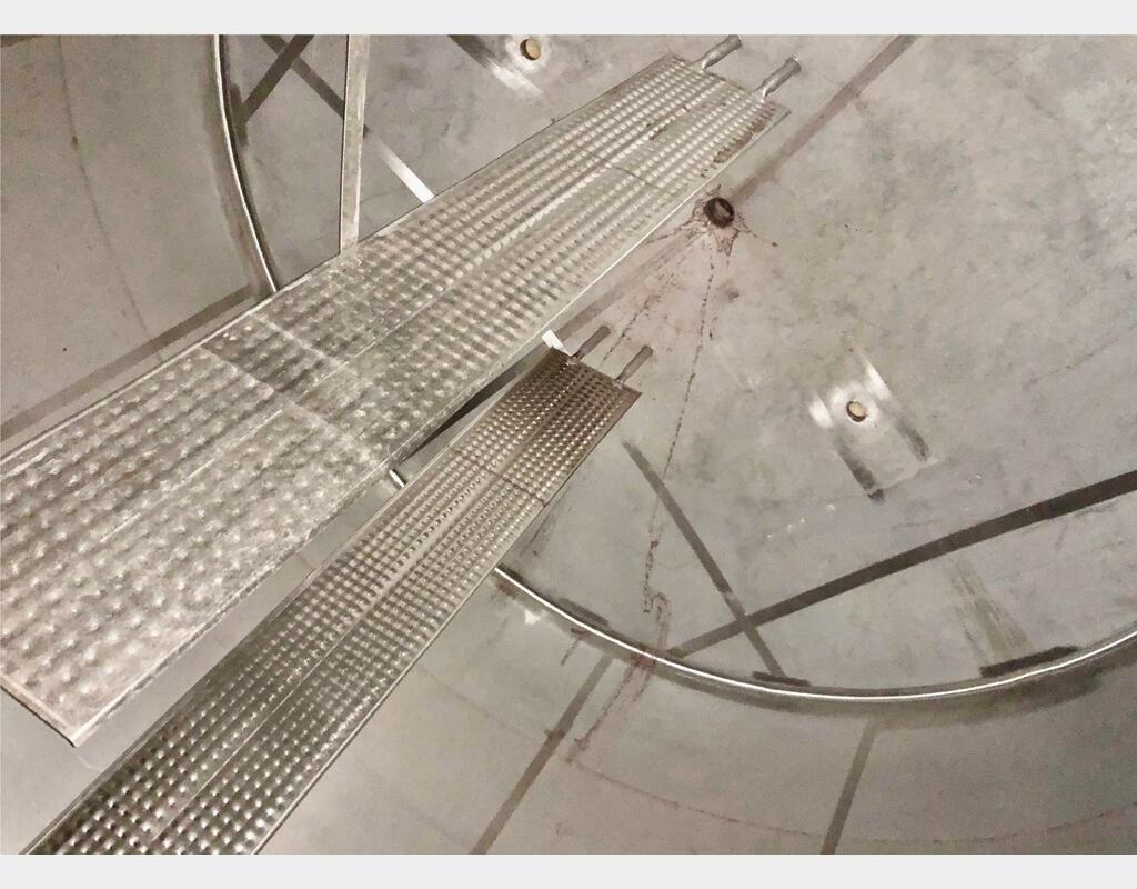 Cuve inox 316 - Sur radier