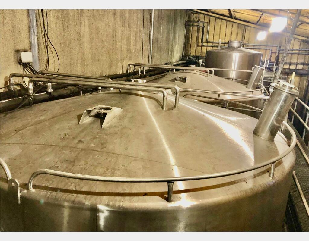 316 stainless steel tank - On invert