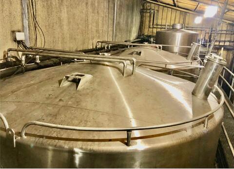 Cuve inox 316 400 HL (40 000 litres)